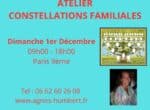 ATELIER DE CONSTELLATIONS FAMILIALES EN GROUPE – Dimanche 1er Décembre 2024 – 08h30 à 19h00 – Paris