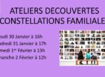 ATELIERS DÉCOUVERTES :  LES CONSTELLATIONS FAMILIALES  – Salon Médecine Douce – 30 Janvier au 3 Février 2025 –  Porte de Versailles – Paris