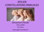 ATELIER DE CONSTELLATIONS FAMILIALES EN GROUPE – Dimanche 9 Février 2025 – 08h30 à 19h00 – Paris