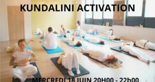 SOIRÉE : YATRA KUNDALINI ACTIVATION   – Mercredi 18 Juin 2025 – 20h00 à 22h00