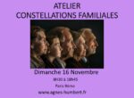 ATELIER DE CONSTELLATIONS FAMILIALES EN GROUPE – Dimanche 16 Novembre 2025 – 08h30 à 18h45 – Paris