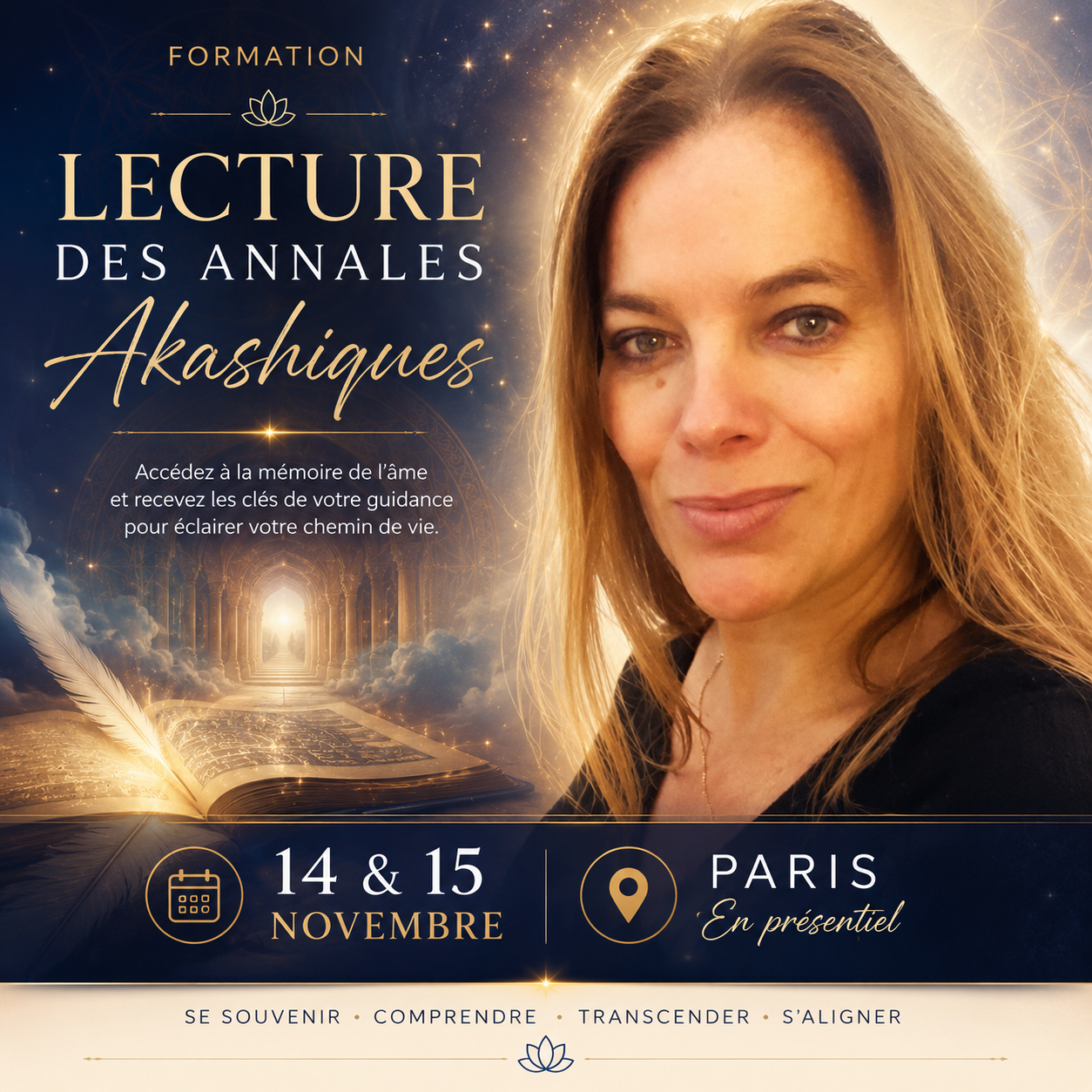 Formation Lecture des Annales Akashiques -14 et 15 Novembre 2026 - Paris