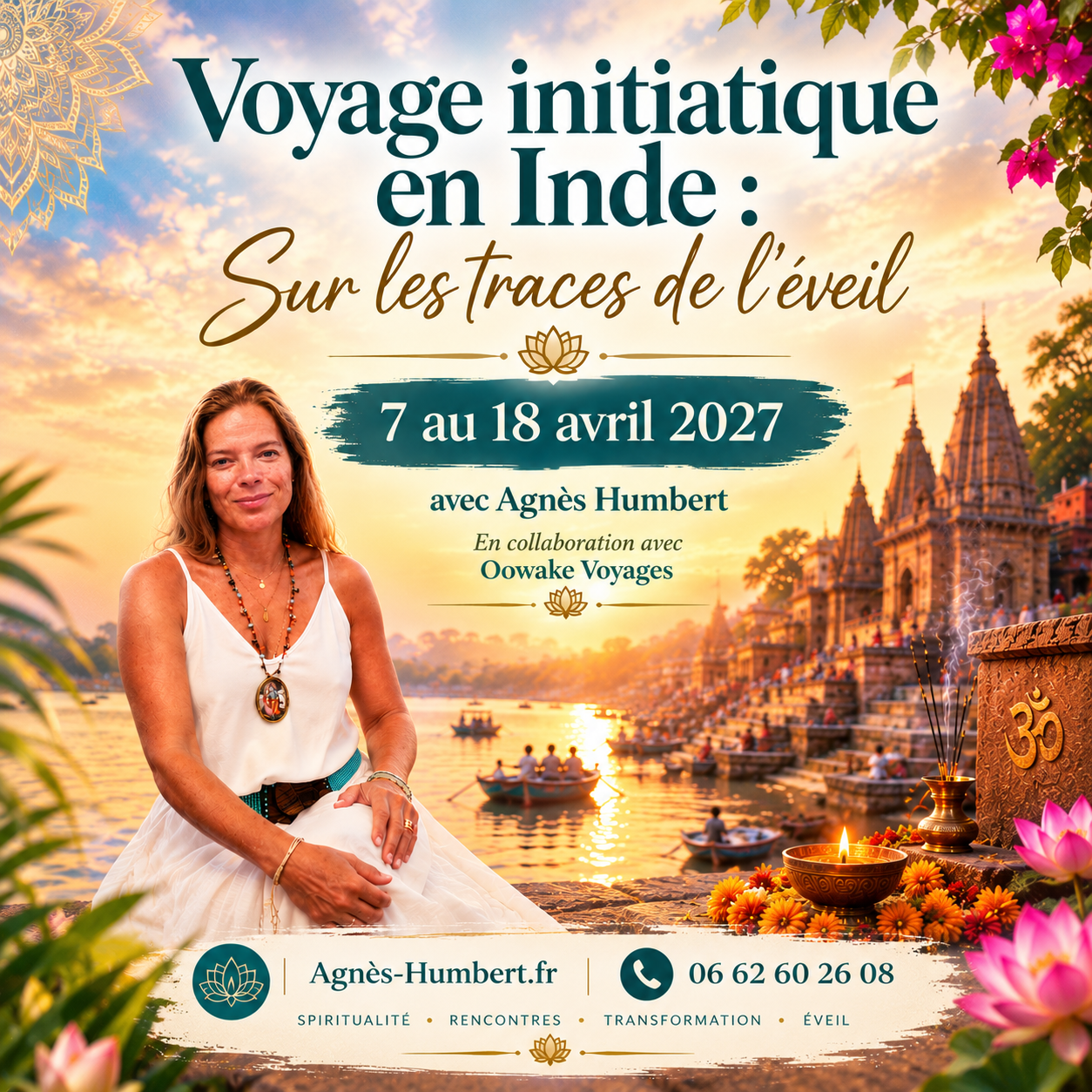 Voyage initiatique en Inde : « Sur les traces de l’Éveil » – 7 au 18 avril 2027